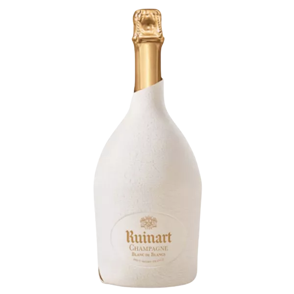 马格南 Ruinart Blanc de Blancs 1.5 升香槟，附可循环使用的 Seconde Peau 包装盒