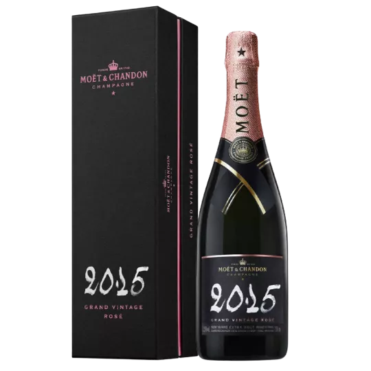 MOET & CHANDON champagne Grand Vintage Rosé 2015