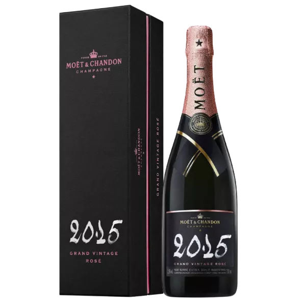 MOET & CHANDON champagne Grand Vintage Rosé 2015