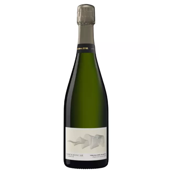 2015 年 Franck Bonville Blanc de Blancs Millésime 香槟，正面图
