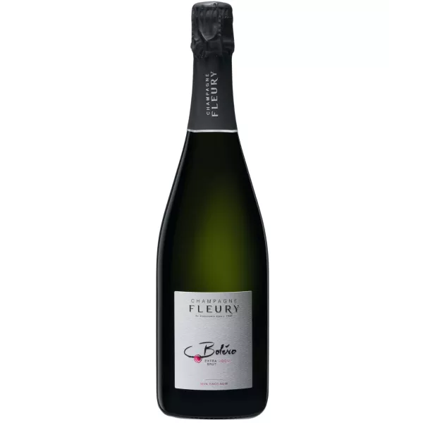 Bottle of FLEURY Boléro Extra-Brut 2008 Champagne