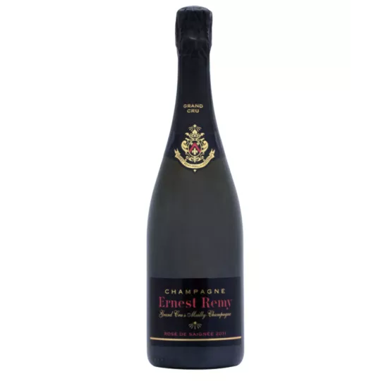 2016 年 Ernest Remy Rosé de Saignée Brut 玫瑰红香槟，正面图