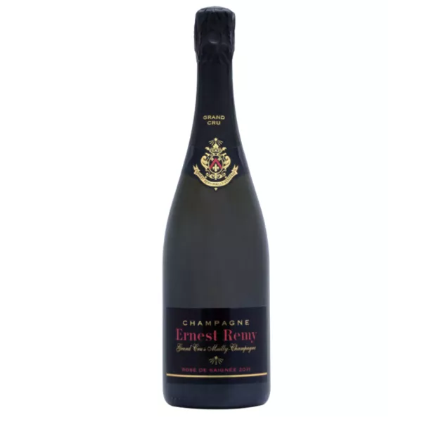 2016 年 Ernest Remy Rosé de Saignée Brut 玫瑰红香槟，正面图