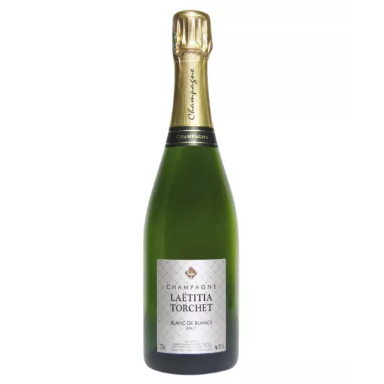 Bottle of Champagne LAËTITIA TORCHET Brut Blanc de Blancs