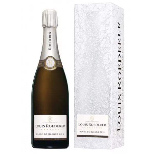 Bottle of Champagne LOUIS ROEDERER Blanc De Blancs 2015 Grand Cru