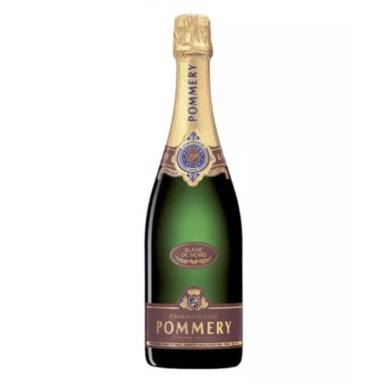 一瓶 Pommery Apanage Blanc de Noirs 75cl 香槟，正面图