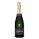 一瓶 Lanson Le Black Création Brut 香槟，黑色标签，正面图