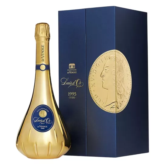DE VENOGE champagne Louis d’Or 1995