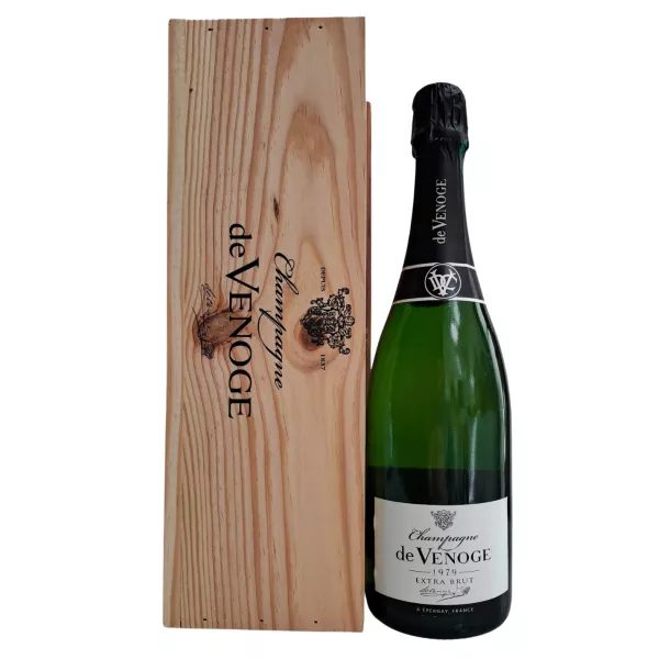 De Venoge Vinotheque Extra Brut 1979 Vintage box