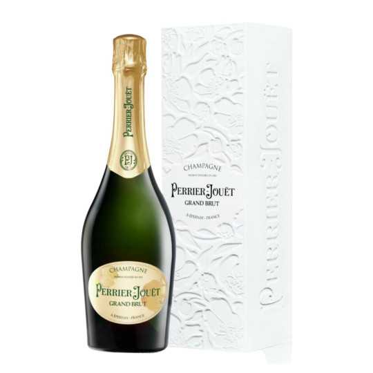 Perrier-Jouët Grand Brut Magnum 1.5 升香槟酒瓶，正面图
