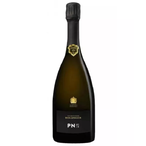 一瓶 Bollinger PN AYC18 香槟，75 cl，正面图