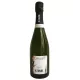 R. 香槟酒瓶的背面标签Faivre Les Champs de Romy - Blanc de Blancs Extra Brut