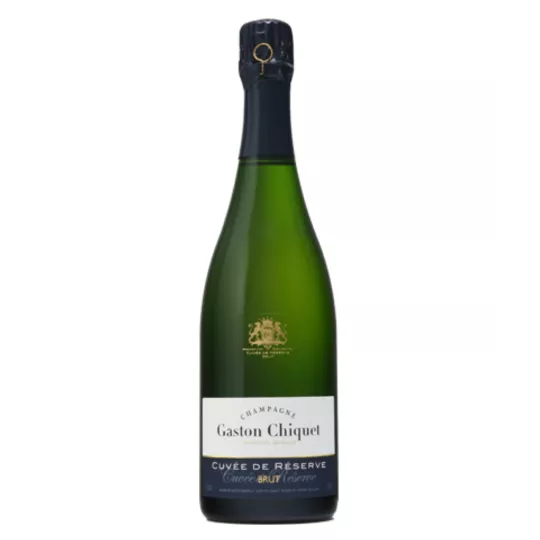 一瓶Gaston Chiquet Cuvée de Réserve Premier Cru香槟--莫尼耶皮诺、霞多丽和黑皮诺混酿