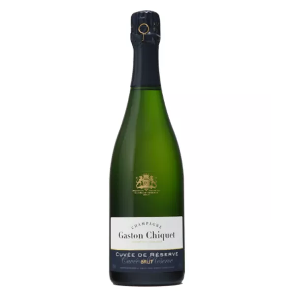 一瓶Gaston Chiquet Cuvée de Réserve Premier Cru香槟--莫尼耶皮诺、霞多丽和黑皮诺混酿