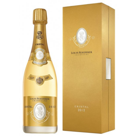一瓶 Cristal Roederer Millésime 2016 香槟 - 豪华金盒