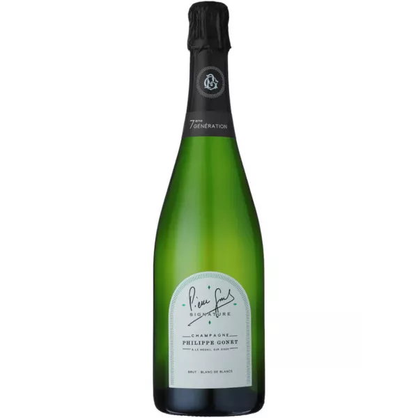 Bottle of PHILIPPE GONET Signature Brut Blanc de Blancs Champagne