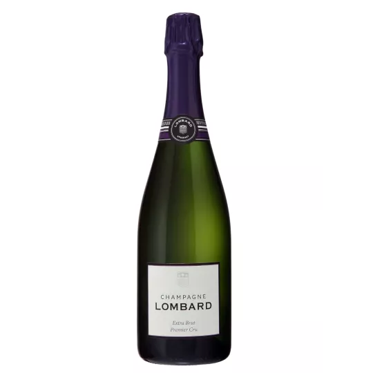 Bottle of LOMBARD Cuvée Signature Extra Brut Premier Cru Champagne