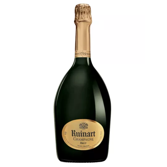 Bottle of RUINART R de Ruinart champagne