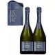 Champagne Gift Set CHARLES HEIDSIECK 2 Bottles Brut Reserve