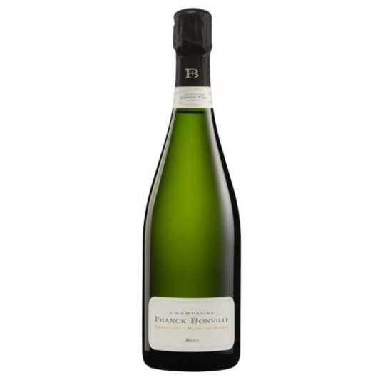 Magnum 瓶装 Franck Bonville Brut Grand Cru Blanc de Blancs 香槟，正面图