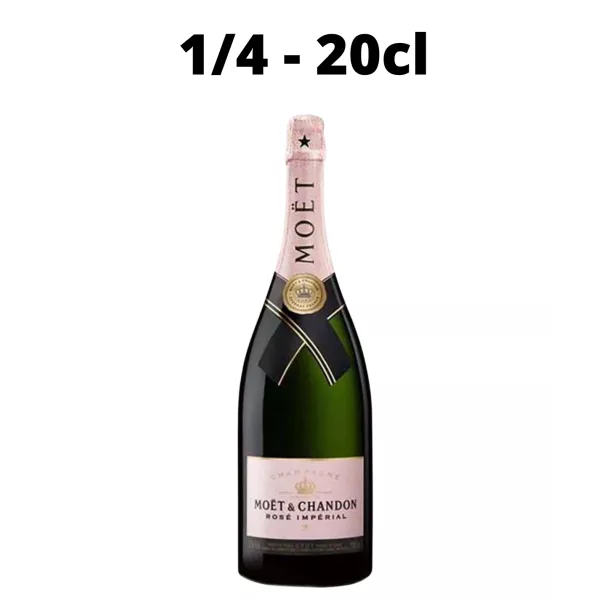Quarter bottle MOET & CHANDON Champagne Rose Imperial