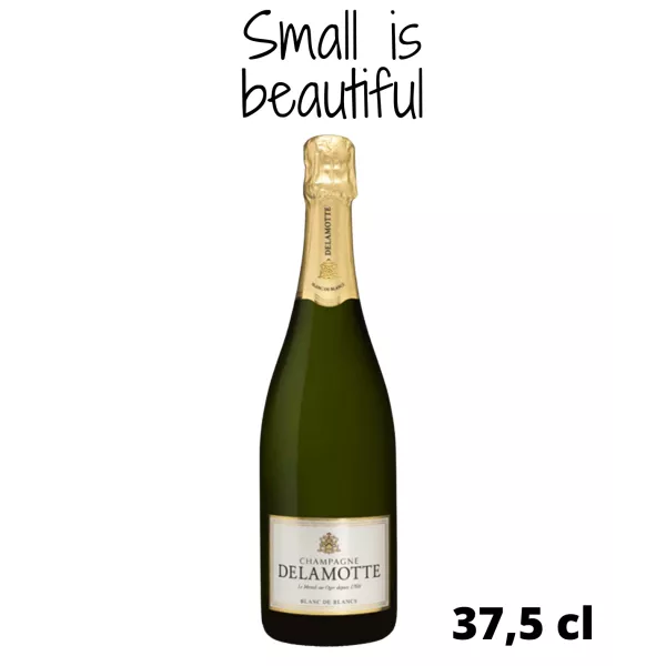 Half Bottle of Champagne DELAMOTTE Blanc De Blancs Grand Cru