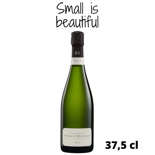 Half Bottle of FRANCK BONVILLE Champagne Brut Grand Cru Blanc de Blancs