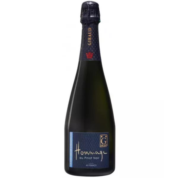 Henri Giraud Hommage au Pinot Noir, Grand Cru Blanc de Noirs香槟酒瓶