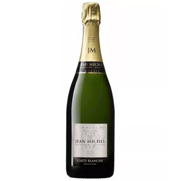 Bottle of JEAN MICHEL Carte Blanche Brut - Champagne of elegance and refinement