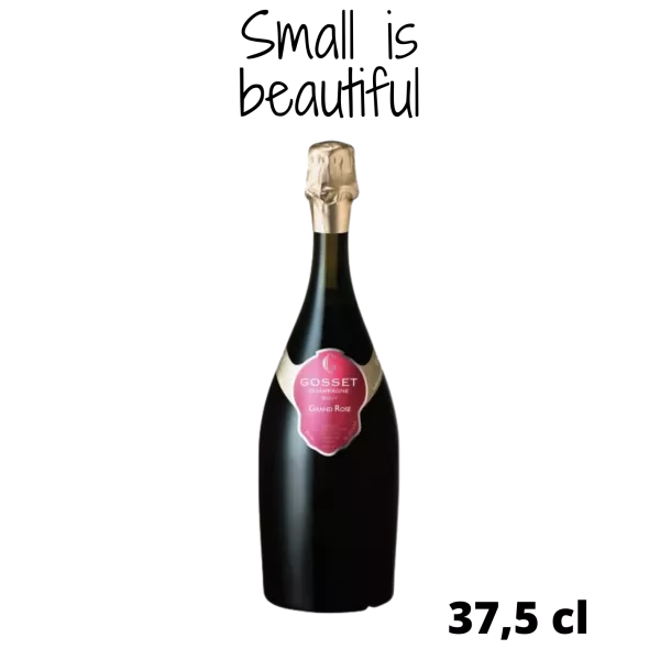 Half Bottle of Champagne GOSSET Grand Rosé Brut