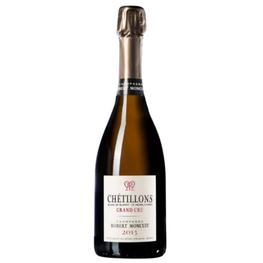 ROBERT MONCUIT champagne Grand Cru Chétillons Blanc de Blancs Extra-Brut 2013 vintage